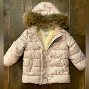 Girls size 3 heavy coat